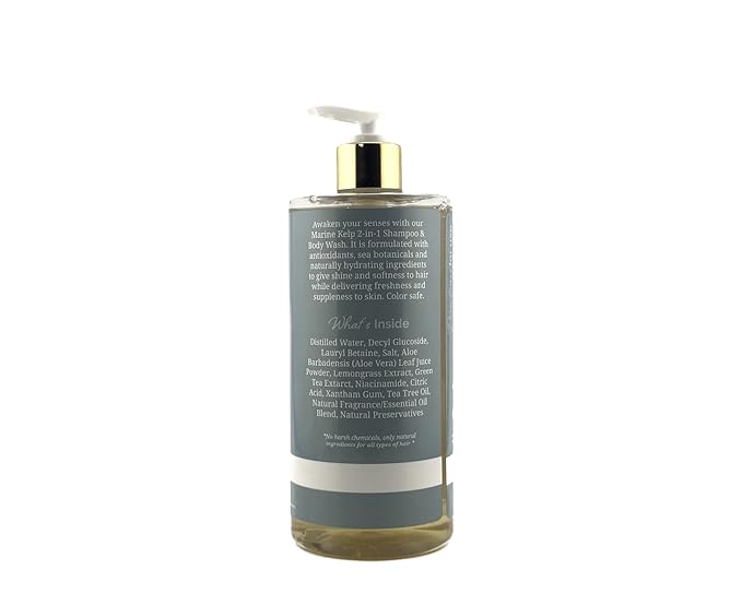 Marine Kelp Shampoo &amp Body Wash with Replenishing Niacinamide