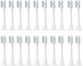 T300/T500/T500C/T700 Replacement Toothbrush Heads for Soft Bristle Brush(White-20pcs)