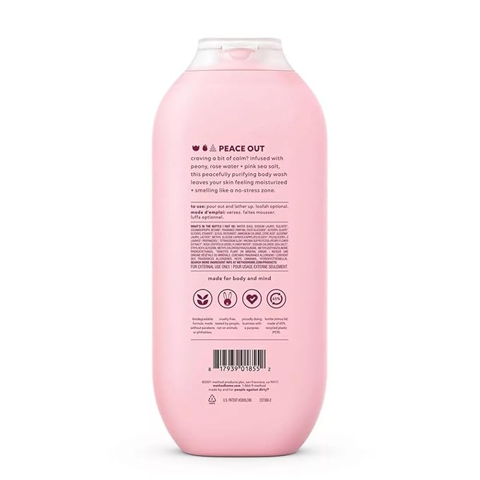 Method Body Wash Pure Peace - 18 fl oz