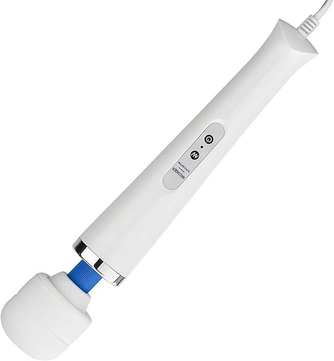 Wired Wand Massager for Women 10-Speed Handheld Massager with 6.25ft Long Cord US-Plug Electric Deep Tissue Massage Tool for Neck Back Shoulder &amp Foot Muscle Recovery
