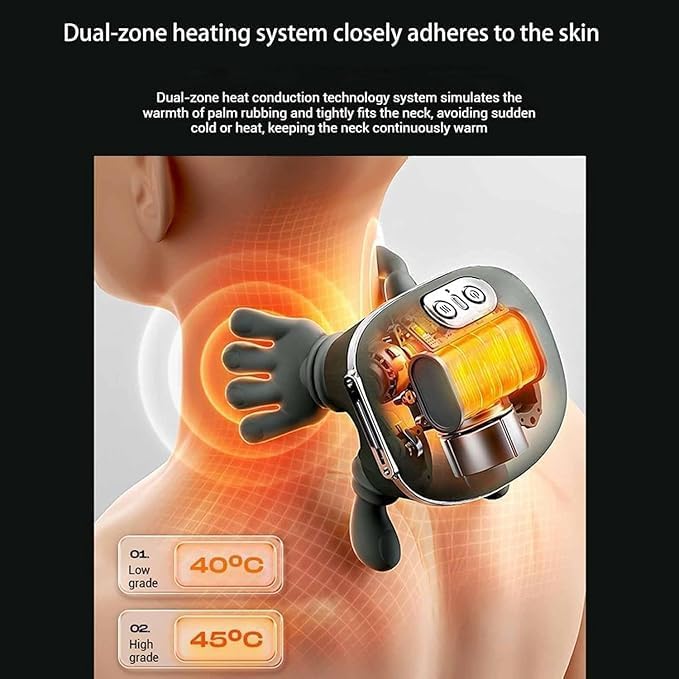 Handisense Massager 2026 New Pro 4D Wireless Massager Shiatsu Deep Tissue Relief with Heat Electric Hand Shoulder and Neck Massage Speed Adjustment Back Arms Legs (Green)