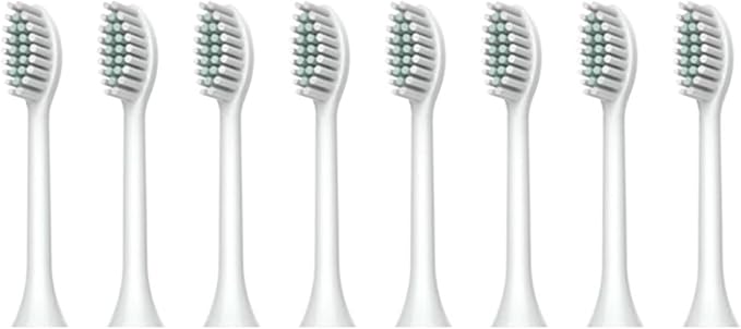 Compatible for 16 Pcs N100 N105 Sonic Electric Toothbrush Replacement Brush Head(White)