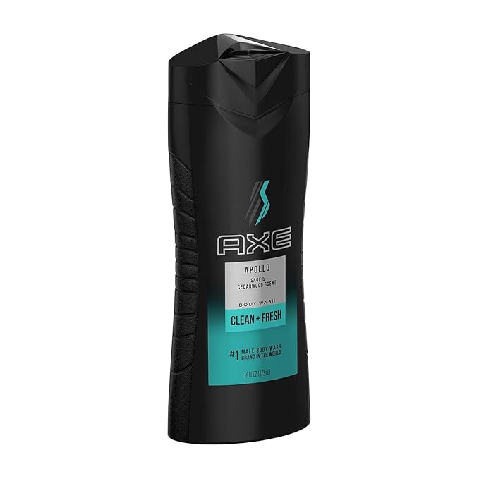 Axe Shower Gel Apollo 16 oz (Pack of 2)