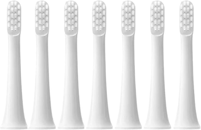 14PCS Soft Toothbrush Replacement Brush HeadsCompatible for T100 Nozzles(14 White)