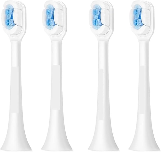 Compatibl for SOOCAS Electric Toothbrush Heads Replacement X1 X3 X3U X5 Teeth Brush(2 Box White)