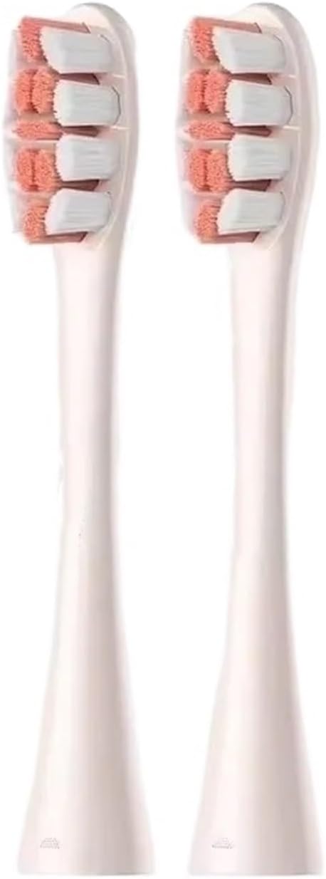Compatible for Electric Toothbrush Brush Heads for X Pro Elite Flow Z1 X10 E1 Air 2 All Series Accessories(P1C8 2PCS)