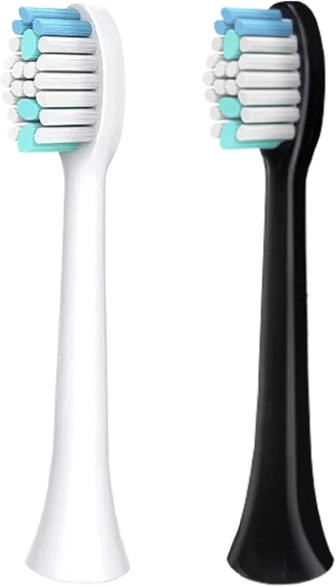 4-16pcs Compatible for Sarmocare S100 S200 S600 S700 S710 S800 S820 S900 S910 Toothbrush Heads Ultrasonic Sonic Electric(16white)