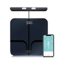 Fitdays Smart Scale for Body Weight and Fat Percentage FSA&ampHSA Eligible 8-Electrode Digital Bathroom Scale with BMI Body Fat &amp Muscle Mass to 28 Body Composition and Printable Body Analysis