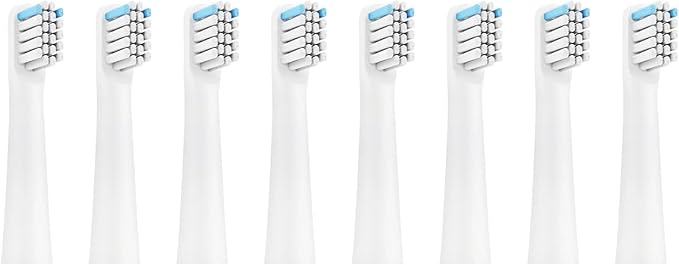 Compatible N1 N2 RTX2103 Electric Toothbrush Replacement Heads Smart Brush Soft Bristle Nozzles8/16pcs(White 8PCS)
