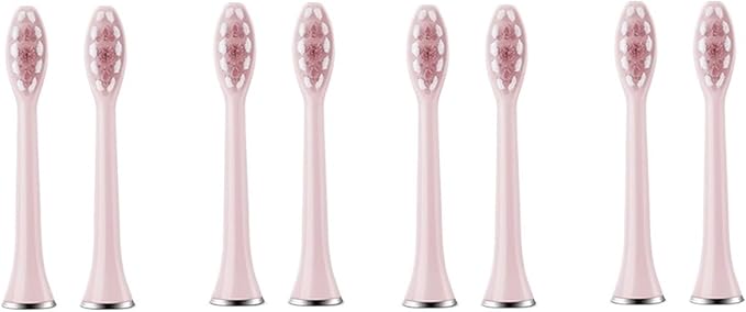 Compatible for SUBORT S7 Brush Heads Electric Toothbrush(8 Pink Brush Head)