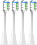 4-16Pcs Replacement Brush HeadsCompatible for SOOCAS X3/X3U/X5 Clean Soft Sonic Electric Toothbrush(8White)