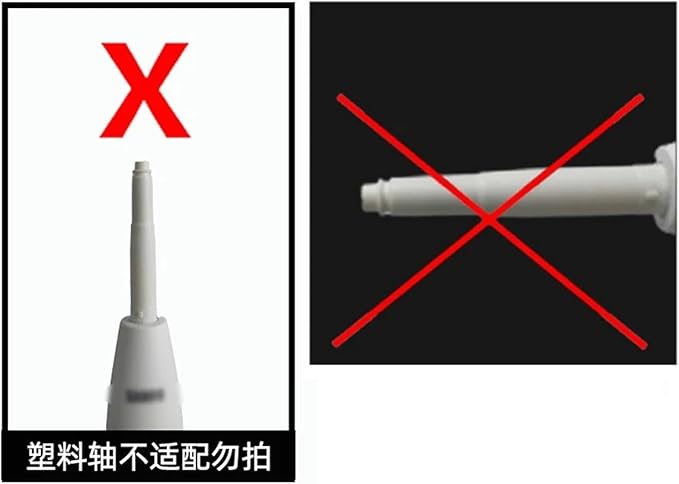Suitable Compatible for ENCHEN Aurora T+ Electric Toothbrush Head Original Accessories Adult Replacement Brush Nozzle(2PCS Gray)