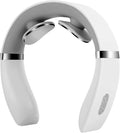 FUTURAX PulseX Neck Massager Neck Massager with Heat 10 Settings &amp 16 Strength Levels Compact and Travel-Friendly Great for Comfort (White)
