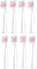 16pcs Replacement Toothbrush HeadsCompatible for Clean Bristles(Pink 16pcs)