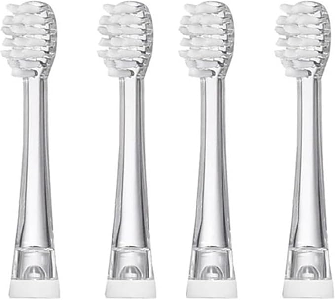 Kids Toothbrush Heads YCSG-831 for Compatible ForSonic Electric EK6 Children Replacement Brush Head Ultral Soft 2pcs/Pack(4 Small Heads)