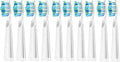 20 Pcs Replacement Brush Head Soft Bristle Refills Compatible for Toothbrush FW/SG 507/508/515/551/917/959(White)