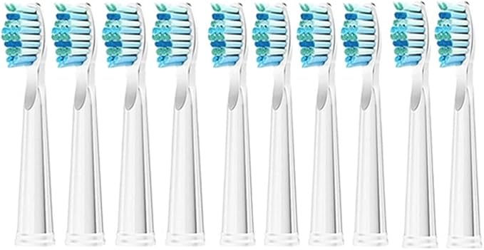20 Pcs Replacement Brush Head Soft Bristle Refills Compatible for Toothbrush FW/SG 507/508/515/551/917/959(White)
