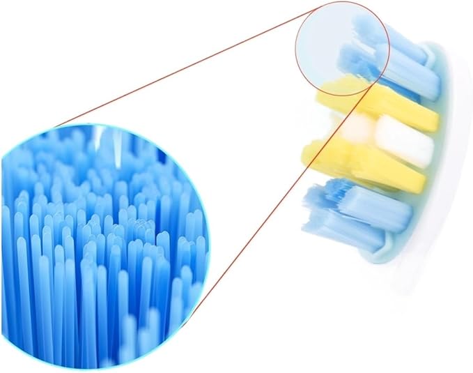 10pcs Replacement Toothbrush HeadsCompatible for S100 Smart Electric Heads