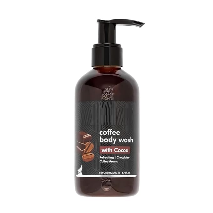 DT Coffee Body Wash with Cocoa | De-Tan &amp Deep Cleansing Shower Gel | Enriched with Vitamin E &amp in Energizing Aroma of Chocolate | Suitable for All Skin Types | For both Men &amp Women (200ml