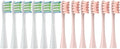 Replacement Brush HeadsCompatibility for Oclean X/X PRO/ Z1/ F1/ One/Air 2 /SE Electric Toothbrush 12PCS(6White6Pink)