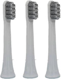 Toothbrush Replacement HeadsCompatible For Mijia T100 Mi Smart Electric Toothbrush Replacement 2 Color(Gray 3pcs)