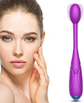 Handheld Eye Massager with Waterproof &amp Rechargeable &amp Personal face Massager for Relieving Eyes Dark CirclesPuffinessFatigue -Purple