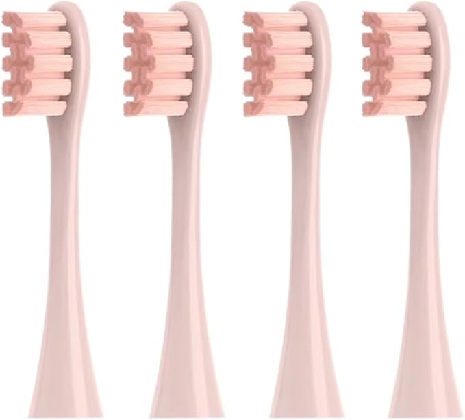 Toothbrush Heads Compatible for Air2/One/SE X/X PRO/Z1/F1 4PCS(4pcs Pink)