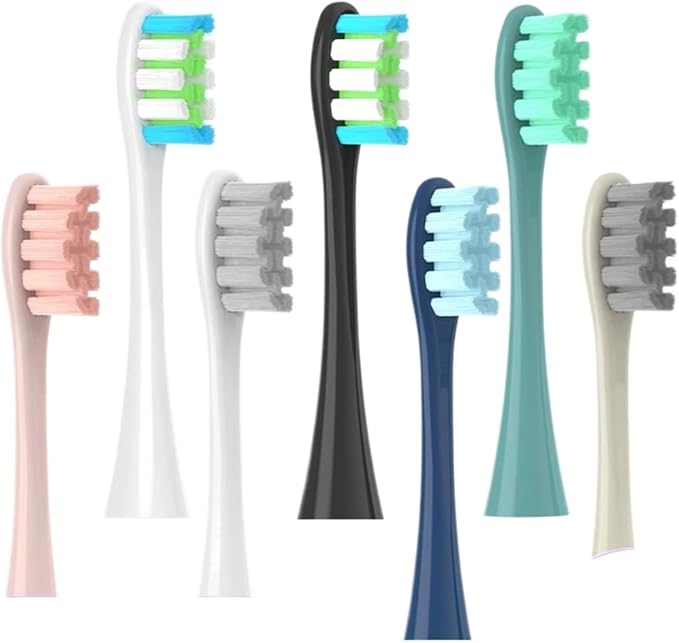 Replacement Brush HeadsaCompatible for Oclean Flow/X PRO Elite/X /F1/Z1/One/ Air2 Sonic Electric Toothbrush Nozzles(3B 3H 3HUI)