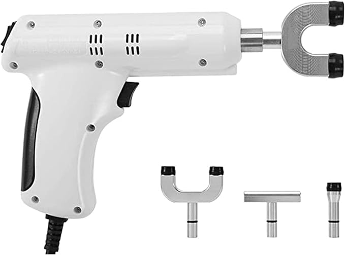 Electric Spine Chiropractor Chiropractic Adjusting Tool Massage Machine Portable Massager for Men Women Adjust Vertebration and Thoracic Scoliosis