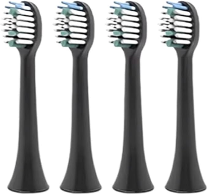 4pc Tooth Brush Head Replacement Compatibility for S100 Sonic Toothbrush(Purple-4)