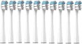 10PCS Vacuum Replacement Brush Heads Compatible for Y1S/Y4/U1/U2/U3/P1/P4 Soft Sonic Electric Toothbrush Clean Nozzles(10RoundGray)