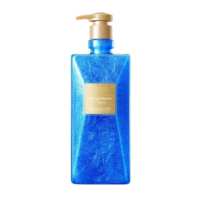 Shower Gel For Women Men Scented Body Wash Perfumed Bath &amp Shower Gel Gentle Formula ﻿ (Polar Ocean)