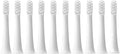 Compatible for MIJIA T100 Replacement Brush Heads Sonic Electric Toothbrush Vacuum Soft Bristle Suitable Nozzles 10Pcs Clean(10pcs White)