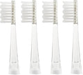 4 Pcs/Pack Replacement Brush HeadsCompatible for SG-906/915SG-612/623/628/621/677C5/C6/C8/C9EK6/EK7/EK2 Toothbrush Head(4 Pcs Transparent)