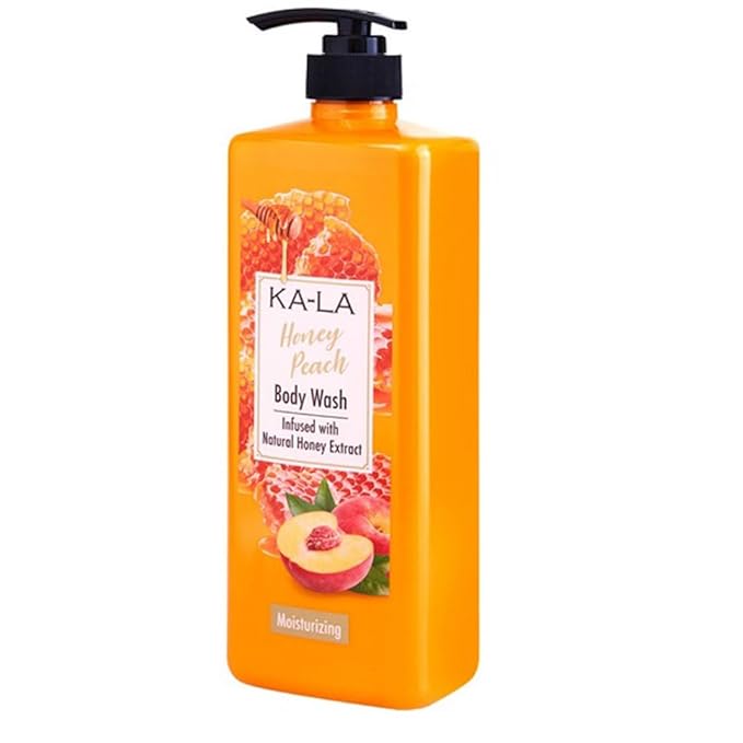 KA-LA Honey Peach Body Wash 1000 ML.