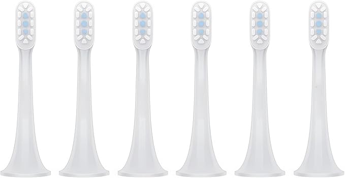 Replacement Toothbrush Heads Compatible with MIJIA T500 T500C Sonic Electric Toothbrush Head(6PCS)