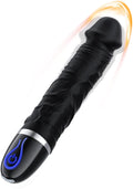 Portable Vibrating Massager -Clitioral Sucker Relaxes Muscles Heating Modes Viboators Toy Couples- for Body and Back Foot Silent Personal for Sports Massage Adult Tools Relaxation t34213 (Black)