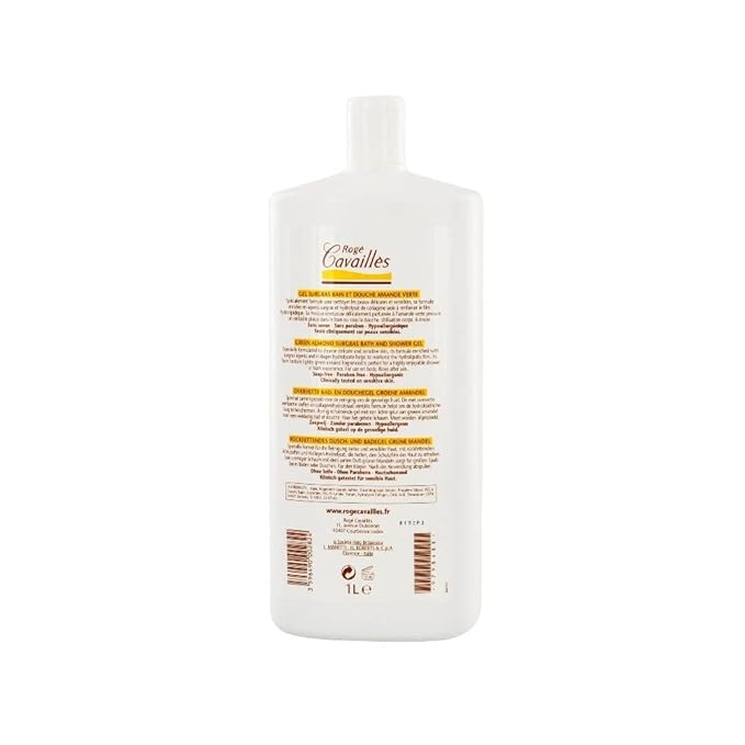 Rog? Cavaill?s Surgras Bath and Shower Fragranced Gel 1L - Fragrance : Green Almond by Rog? Cavaill?s