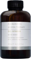 Pecksniff's Aroma:Therapy De-Stress Bath Soak Decanter | 500ml/16.9 Fl Oz