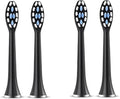 Compatible for SUBORT S7 Brush Heads Electric Toothbrush Replacement(4 Black Brush Head)