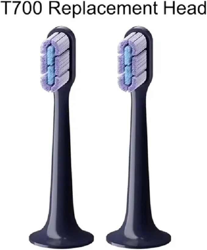 Compatible for Mijia Toothbrush Head T700 Sonic Electric Waterproof Soft Health Replacement Bristles 2/4/6Pcs(4pcs)