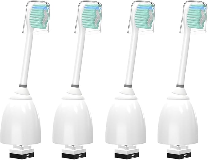 Replacement Electric Toothbrush HeadsCompatible for Philips Sonicare E-Series HX7001 HX7022 HX-7002 HX7002 HX9500 HX9552 HX9553 HX9562(6 PCS)
