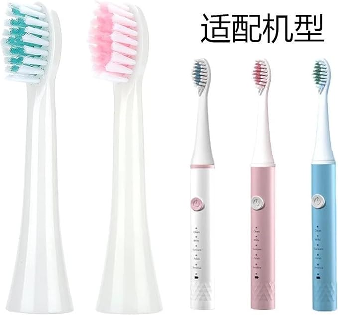 32 Pcs Replacement Toothbrush Heads for 011 Soft Bristles Nozzles(32PCS Green)