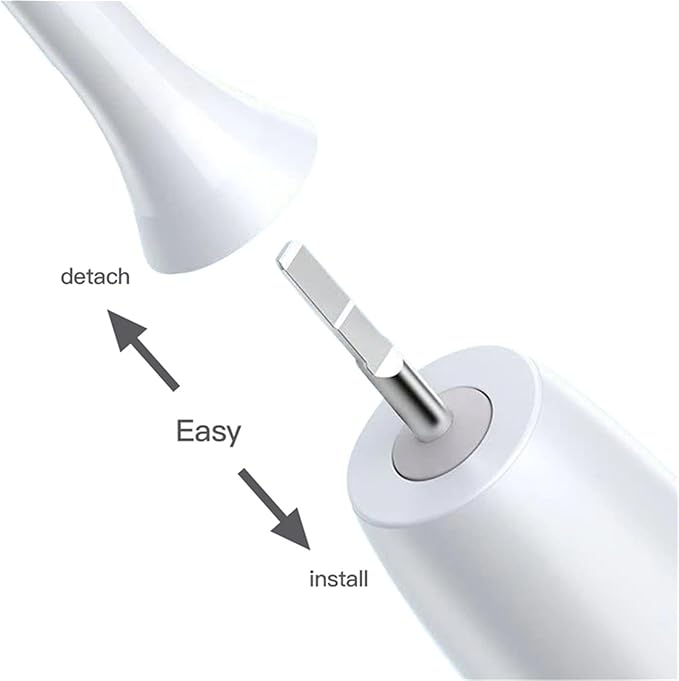 Compatible for Oclean 16PCS Replacement Brush Heads - Sonic X/X Pro/Z1/SE/F1/One/PW01-09/P5(16 White)