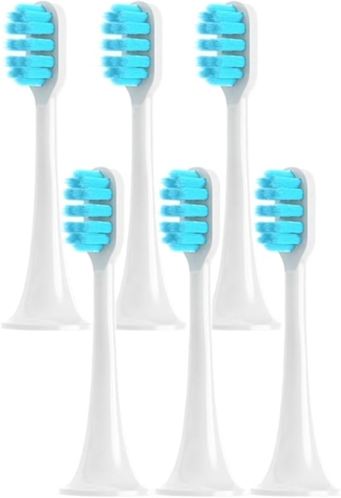 4/8/12/16PCS for T300/T500 Replacement Toothbrush Heads Electric Vacuum Soft Bristle Brush(T300 T500 Blue-30pcs)