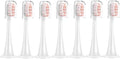 Compatible For Xiaomi Compatible For MijiaT300/T500/T700 Replacement Brush Heads With Caps Sealed Package Soft Heads For Sonic Electric Toothbrushes(7pcs Pink)