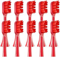 20PCS Toothbrush Heads for G7/P7/Y8/T9/T10/T6S/T7S/A7 Replacement Brush Head Soft Bristle Vacuum with Cover(20PCS Red)