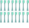 Compatible for Oclean X/X PRO/ Z1/ F1/ One/Air 2 /SE Sonic Electric Toothbrush Replacement Brush Heads Soft Bristle Nozzles Head(16 Green)