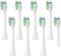 SuitableCompatible for Evowera Electric Toothbrush Planck O2 Replacement Heads Medium Hardness Vacuum(8PCS White)