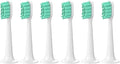 6PCS Replacement Brush Headsz Compatible for XIAOMI MIJIA T300/T500/T700 Sonic Electric Tooth Soft Bristle Caps Vacuum Package Nozzles(Care GN 6Pcs)